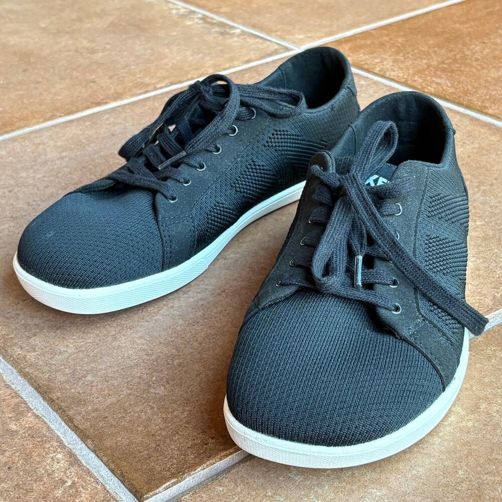 Xero Mens Dillon Black Mesh Barefoot Sneakers Minimalist Lifestyle Shoes size 12